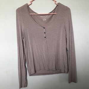 American Eagle long sleeve soft & sexy tee medium